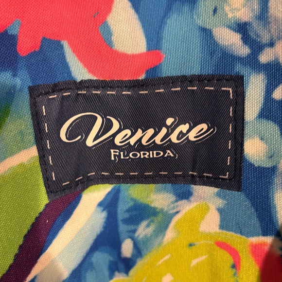 Venice Florida Bag Beach Bag Turtle Themed Bag Colorful Bag No Pockets NWOTS - Picture 3 of 7